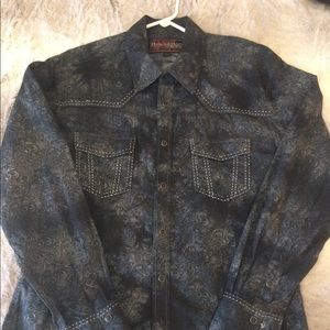 Rock and roll cowboy shirt